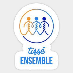 Tissé Ensemble Sticker